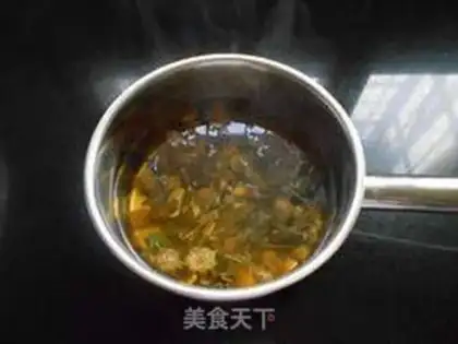 Make Mint-pore tea step 5