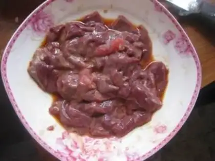 Make Fried liver step 0