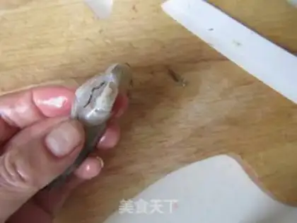 Make Shrimp fans step 2