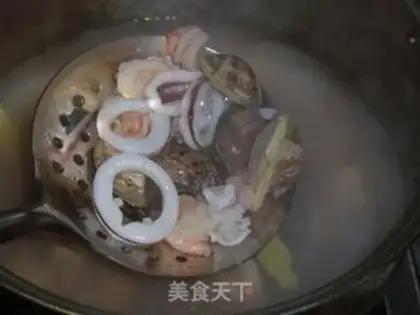 Make Beautiful seafood step 4