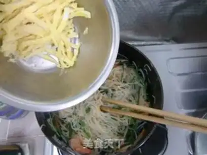 Make Five-colored rice step 10