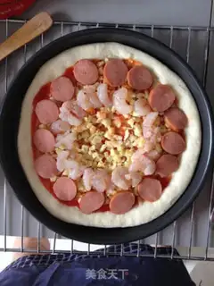 Make Seafood pizza step 11
