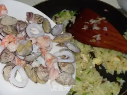 Make Beautiful seafood step 10