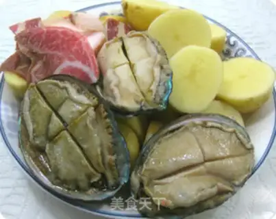 Make Abalone potatoes step 1