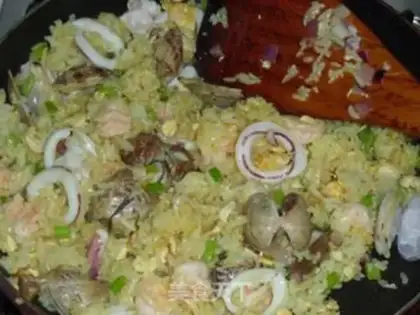 Make Beautiful seafood step 11