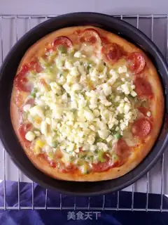 Make Seafood pizza step 15