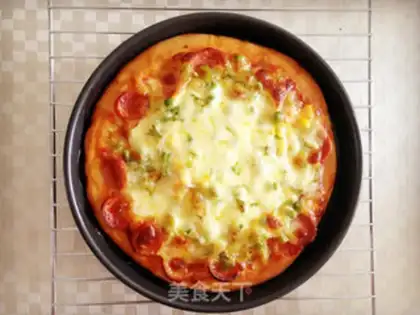 Make Seafood pizza step 16