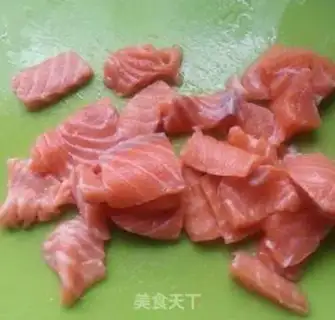Make Vanilla salmon step 0