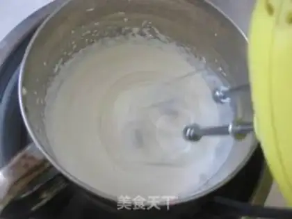 Make Cream raisins and ice cream step 5