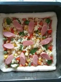 Make Two-way pizzas, sea and land step 6