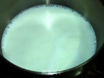 Make Red bean ice cream step 4