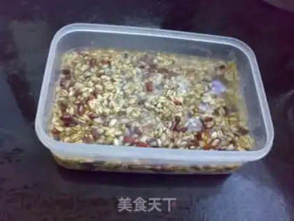 Make Red sugar congee step 2