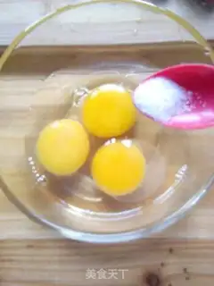 Make The ruby veggies and eggs step 1