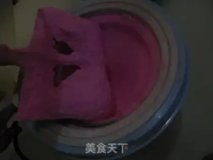 Make Flamingo ice cream step 10