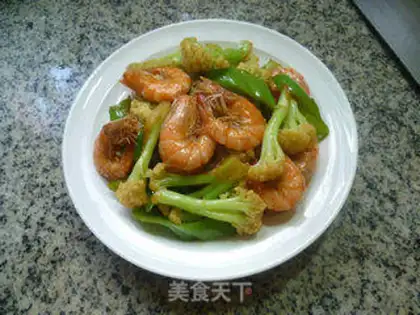 Make Pyramid shrimp cuisine step 13