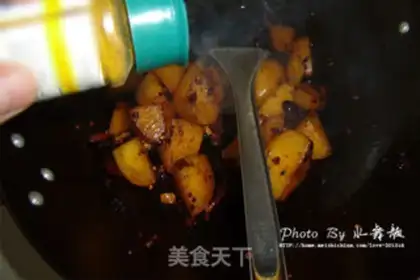 Make Spicy potatoes step 5