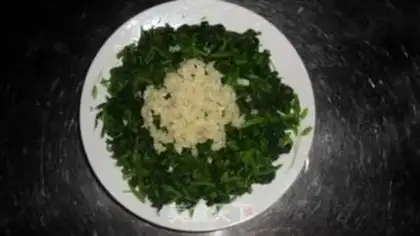 Make Garlic cuisine step 3