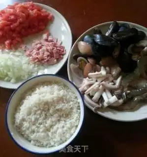 Make Cheese and seafood step 0