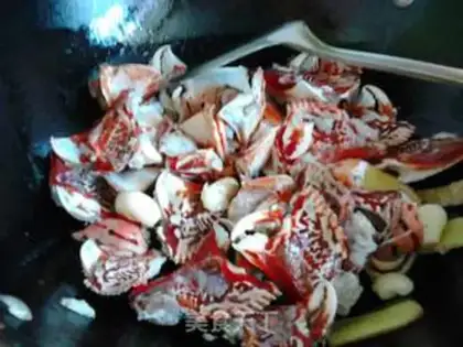 Make Spicy crab feet step 5