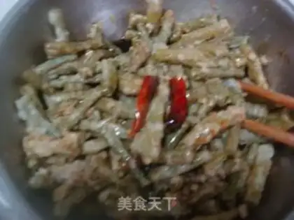 Make With long bean horns step 8