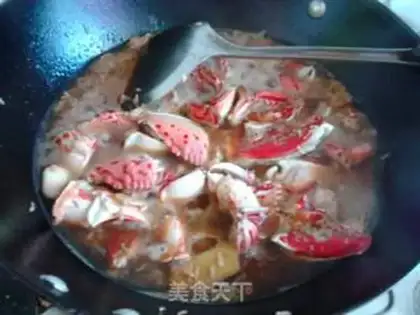 Make Spicy crab feet step 7