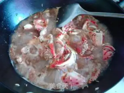 Make Spicy crab feet step 8