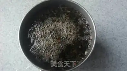 Make Microwave Simi milk tea step 4