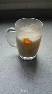 Make Microwave Simi milk tea step 5