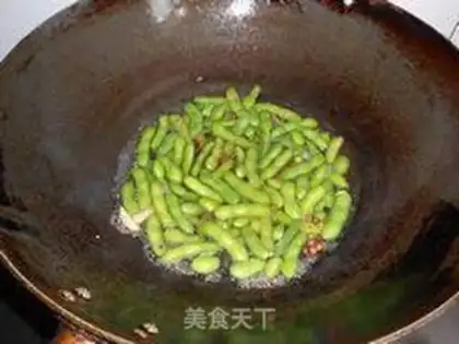 Make Water to boil the beans step 5