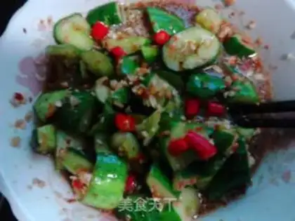 Make Hands on cucumbers step 9