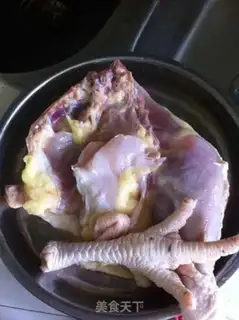 Make Old chicken mushroom soup step 0