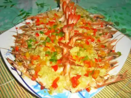 Make Garlic shrimp step 6