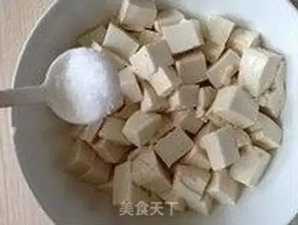 Make Garlic tofu step 2