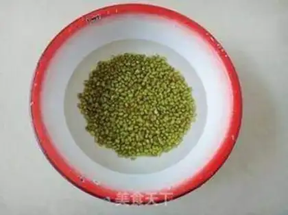 Make Sea belt green bean sugar step 0