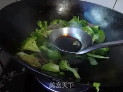Make Beef fried broccoli step 4