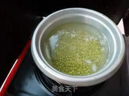 Make Sea belt green bean sugar step 3