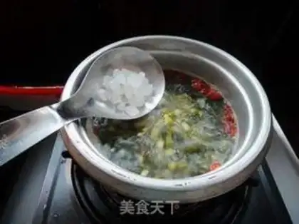 Make Sea belt green bean sugar step 6