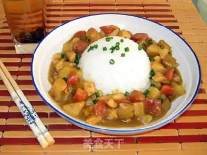 Make Curry chicken step 9