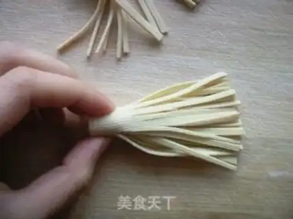 Make The jade daisies step 2