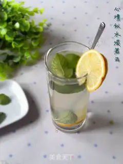 Make Lemon mint tea step 5