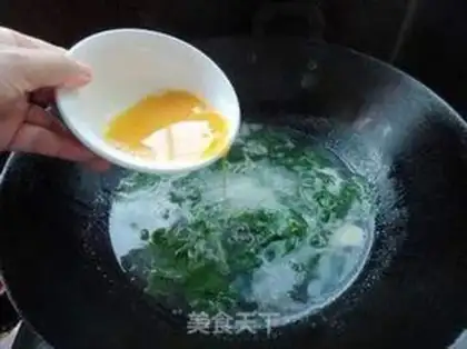 Make Cricket egg soup step 6