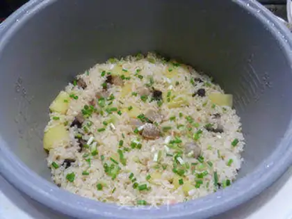 Make Potato rice step 15