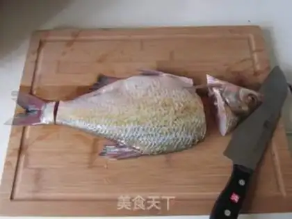Make Open the mackerel step 0