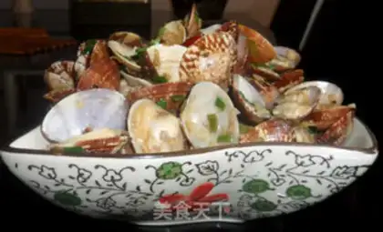 Make Onion spicy clams step 7