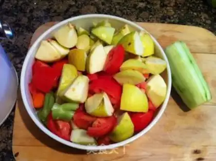 Make Fruit juice step 1
