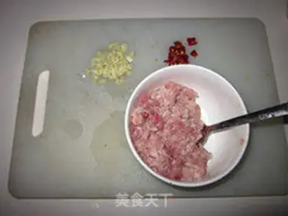 Make Fish tofu step 1