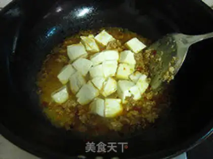 Make Fish tofu step 4