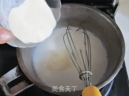 Make Mango pudding step 4