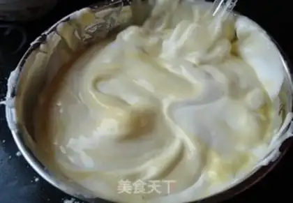 Make Red bean cream cake step 5