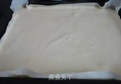 Make Red bean cream cake step 6